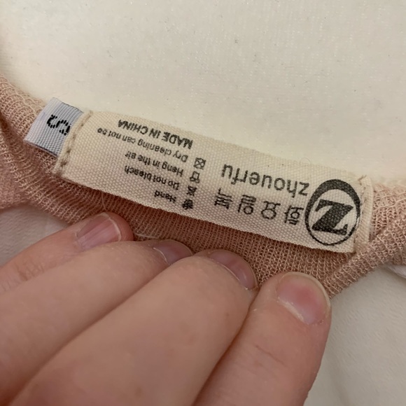 Zhouerfu | Hi-lo color block sheer back tank - Picture 4 of 6